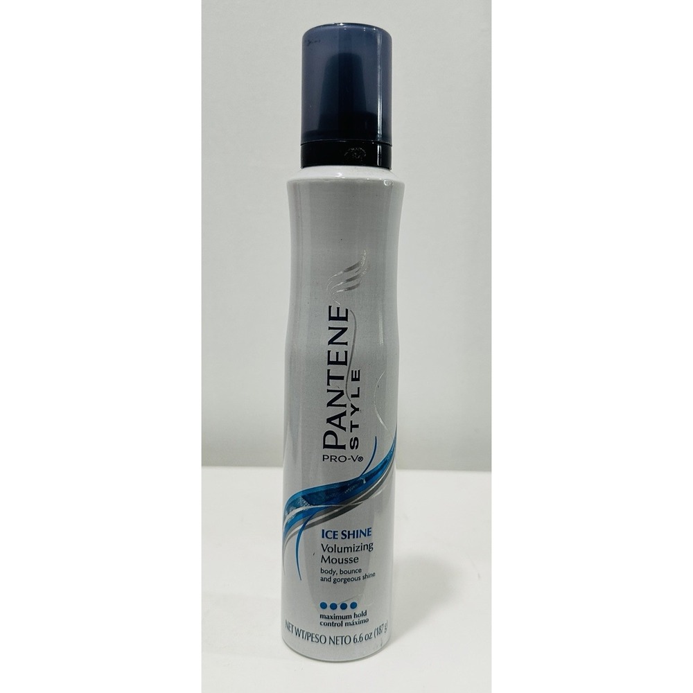 Pantene Pro-V Ice Shine Volumizing Mousse Level 4 Max Hold 6.6 oz Discontinued